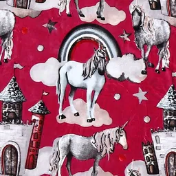 Monte Carlo Kids Red & Grey Conversational Printed Mild Winter 300 GSM Single Bed Blanket image 3