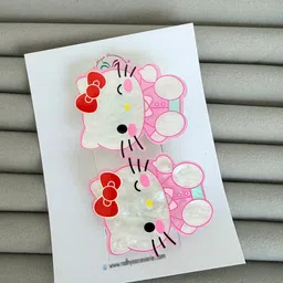 Radhya Accessories Women Set of 2 Alligator Hair Clip image 2