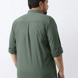 Urbano Plus Plus Size Pure Cotton Casual Shirt image 2