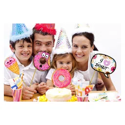 Zyozi Pastry Theme Photo Booth Props - Pack of 20 image 3