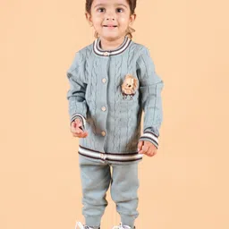 MAMA AND PEACHES Unisex Kids Shirt with Trousers-picture-36
