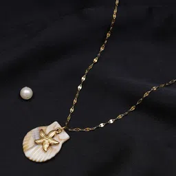JEWILLEY Gold-Plated Pendant With Chain image 4