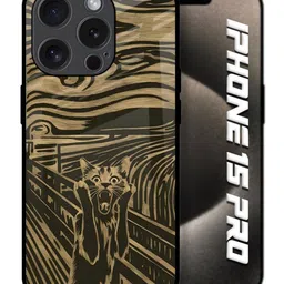 QRIOH Abstract Printed iPhone 15 Pro Back Case Mobile Accessories-picture-20