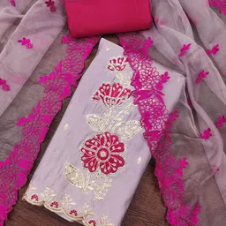 Maroosh Embellished Unstitched Dress Material-picture-23