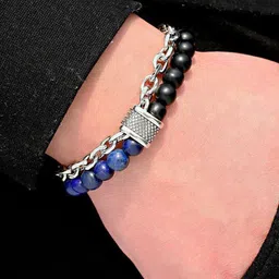 Designs & You Men Silver-Plated Bracelet-picture-21