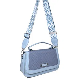 Donicy PU Half Moon Sling Bag with Quilted image 4