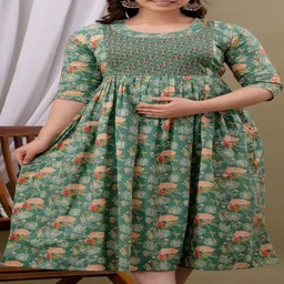 MAINA CREATION Women Floral Printed Floral Anarkali Kurta image 4