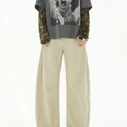 KPOP Men Regular Fit Mid-Rise Jeans image 2