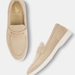 U.S. Polo Assn. Men Leather Slip-On Sneakers-picture-30