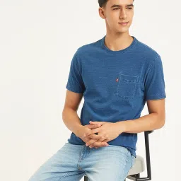 levi's Men's Solid Slim Fit T-Shirt image 1