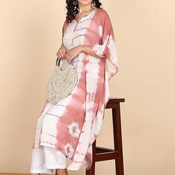 CORSICA Tie & Dye Dyed Kaftan Kurta-picture-42