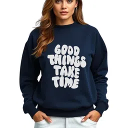 SALUJA FABRICS Women Printed Sweatshirt-image-81