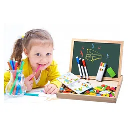 FunBlast Magnetic Wooden 2 in 1 Board - Multicolor image 5