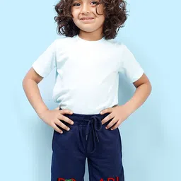 NUSYL Boys Printed Regular Fit Cotton Shorts image 2