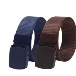 Niddleman Men Pack of 2 Textured Belt image 2