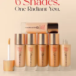 Colors Queen Hollywood Flawless Filter Long-Lasting Foundation - 35 ml - Natural Caramel image 3