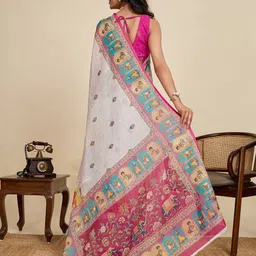 LeeliPeeri Designer Ethnic Motifs Printed Saree image 2