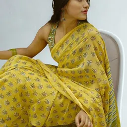 Moda Rapido Handloom Chanderi Saree image 3