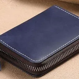 WATCHSTAR Unisex Leather Zip Around Wallet image 2