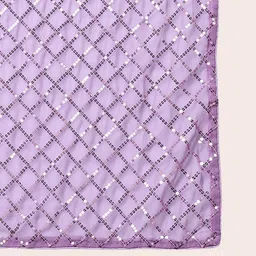 CaniBani Mauve Pure Georgette Sarees image 2