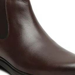 Teakwood Leathers Men Block-Heeled Chelsea Boots image 5