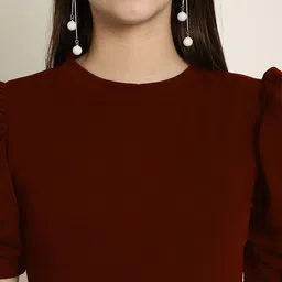 Tromko Women Pack Of 2 Puff Sleeve Top image 4