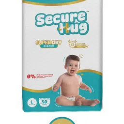 secure hug Super Dry Baby Diaper Pants with 3 Layer Leakage Protection & High Absorbency - L-picture-34