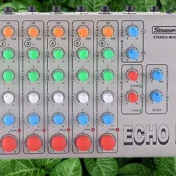 soundcraft Stranger SM-6 and 6 channel with Echo Mixer wirh control Digital Sound Mixer-picture-22