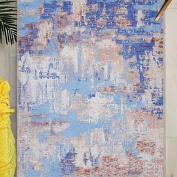 dream weaverz Blue Silk Carpet-picture-20