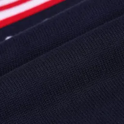 u.s. polo assn. Men Graphic Print Crew Neck Blue Sweater image 3