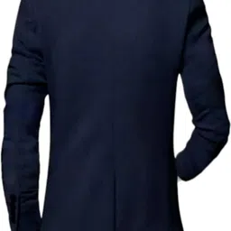 men style Men Solid Single Breasted Party Blazer image 2