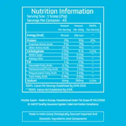 myfitness 100% Micellar Casein Protein Supplement | Casein H2O | Casein Protein image 5