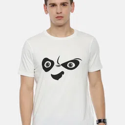 Bushirt Men White Printed Round Neck T-shirt-picture-22