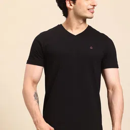 United Colors of Benetton Men V-Neck T-shirt-image-45