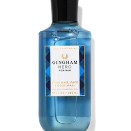 Bath & Body Works Men Gingham Hero 3-in-1 Hair, Face & Body Wash - 295ml-picture-45