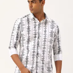 Integriti Slim Fit Printed Casual Shirt-picture-20