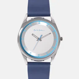 Mast & Harbour Unisex Brass Dial & Leather Straps Analogue Watch-picture-32