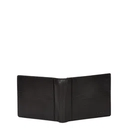 Sassora Men Striped Leather Two Fold Wallet image 5