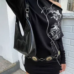 StyleCast x Revolte Women Print One Shoulder Sheath Mini Dress image 3