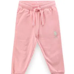 U.S. Polo Assn. Kids Light Pink Solid Joggers-picture-28
