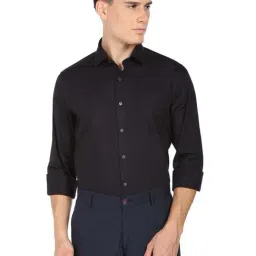 Arrow Black Cotton Slim Fit Shirt-picture-30