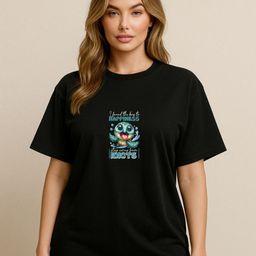 Anikmart Women Printed Drop-Shoulder Sleeves Dri-FIT T-shirt-picture-48