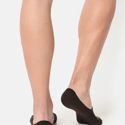 OLWEN Men Pack Of 3 Patterned Cotton Shoe Liners Socks image 3