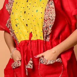 Laa Calcutta Printed Maxi Kaftan Nightdress image 2