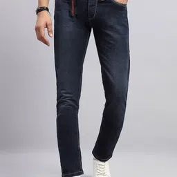 Monte Carlo Men Slim Fit Light Fade Jeans image 1