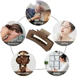 Elecsera Unisex Set of 4 Claw Clip image 4