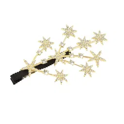 GOWRI TEX Women French Barrette Five pointed Star-picture-10