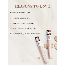 Just Herbs Full Cover Filter Finish Concealer, Vanilla – Natural Finish & Ayurvedic Formula image 4