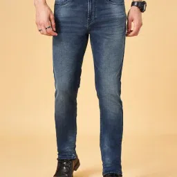 SF Jeans by Pantaloons Blue Cotton Slim Fit Jeans-picture-29