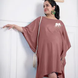 LetsDressUp Graphic Printed Flared Sleeve Kaftan Dress-picture-51